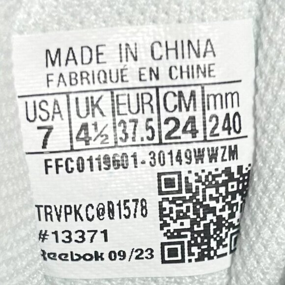 Reebok Women's Club Memt Bold Blue Size Women's 7 FFC0119601-30149WWZM NWOT - Picture 4 of 8